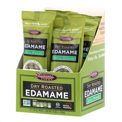 Seapoint Farms, Dry Roasted Edamame, Spicy Wasabi, 12 Packs, 1.58 oz (45 g) Each