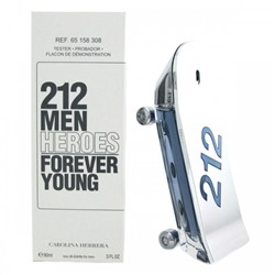 Carolina Herrera 212 Men Heroes Forever Young EDT тестер мужской