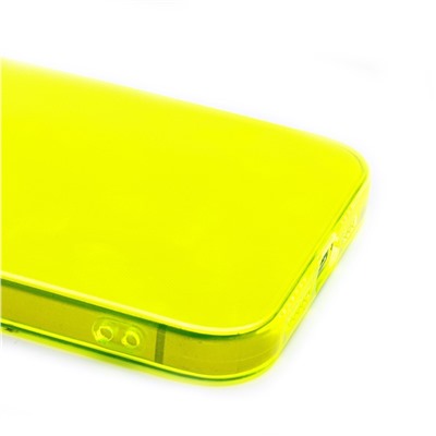 Чехол-накладка - SC344 для "Apple iPhone 15 Pro Max" (transparent/yellow) (232001)