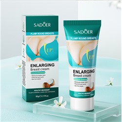 SADOER Крем для укрепления и подтяжки груди Enlargin Breast Cream Coconut, 60гр