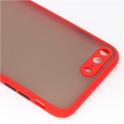 Чехол-накладка - PC041 для "Apple iPhone 7 Plus/iPhone 8 Plus" (red/black)