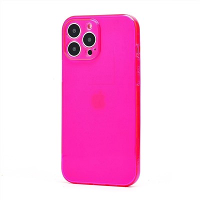 Чехол-накладка - SC344 для "Apple iPhone 13 Pro Max" (transparent/pink) (232033)