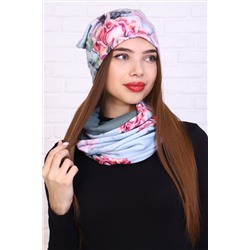 Женский комплект шапка и шарф 36130