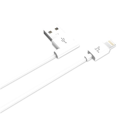 Кабель USB - Apple lightning Hoco UPL11 (повр. уп)  120см 2,4A  (white)