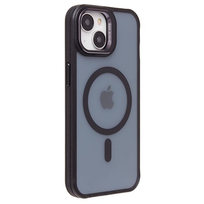 Чехол-накладка - SM026 SafeMag для "Apple iPhone 13/iPhone 14" (black)