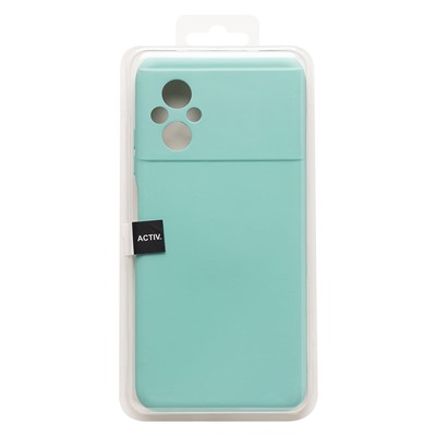 Чехол-накладка Activ Full Original Design для "Xiaomi Poco M5" (mint) (212425)