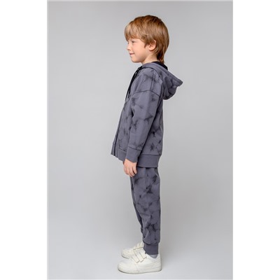 Куртка для мальчика Crockid КР 301876-1 серая дымка, гранжевая текстура к348