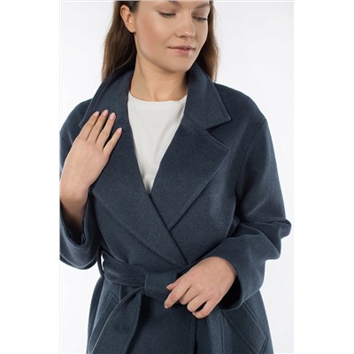 01-10887 Пальто женское демисезонное (пояс)