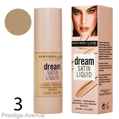 Тональный крем Maybelline Dream Satin Liquid 30ml