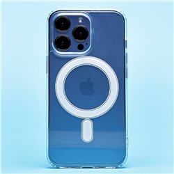 Чехол-накладка - SM006 SafeMag для "Apple iPhone 13 Pro" (прозрачный)