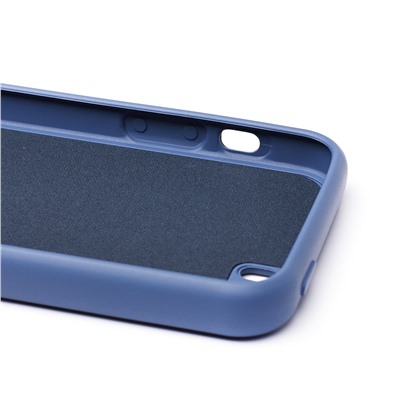 Чехол-накладка ORG Full Soft Touch для "Apple iPhone 5/iPhone 5S/iPhone SE" (blue)