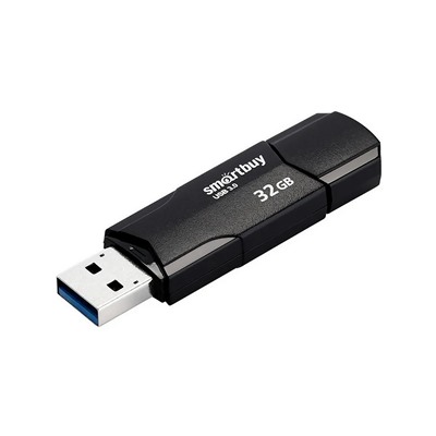 Флэш накопитель USB 32 Гб Smart Buy CLUE 3.1 (black)