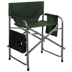 Кресло складное со столом, 54 х 45 х 78 см, до 120 кг, цвет зелёный