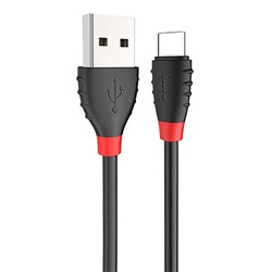 Кабель USB - Type-C Hoco X27 Excellent  120см 2,4A  (black)