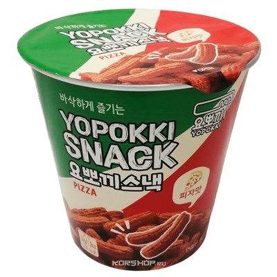 Снеки Yopokki со вкусом пиццы, Корея, 50 г Акция