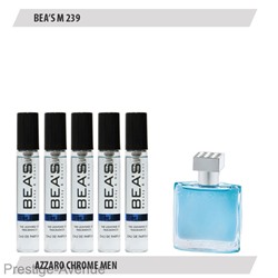 Парфюмерный набор Beas Azzaro Chrome Men 5x5ml (M 239)