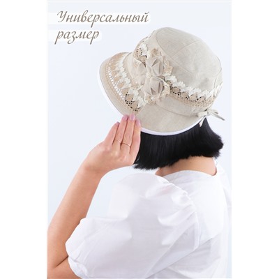 Шляпа женская льняная №GL423