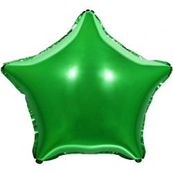 В0388-8- шар фольг.звезд зел.18х46