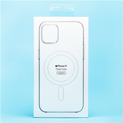 Чехол-накладка - PC Clear Case SafeMag для "Apple iPhone 11" (transparent)