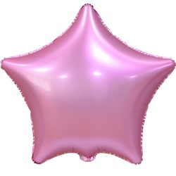 В0385-3 Шар звезда 46см розовый