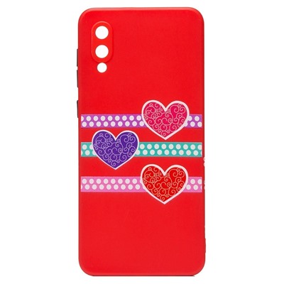 Чехол-накладка - SC246 для "Samsung SM-A022 Galaxy A02" (001) (red)