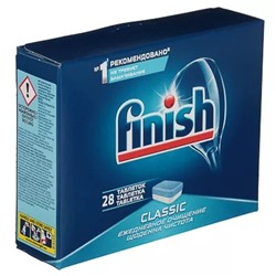 Средство для мытья посуды в посудомоечных машинах FINISH CLASSIC 28 табл.