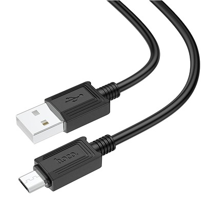 Кабель USB - micro USB Hoco X73  100см 2,4A  (black)