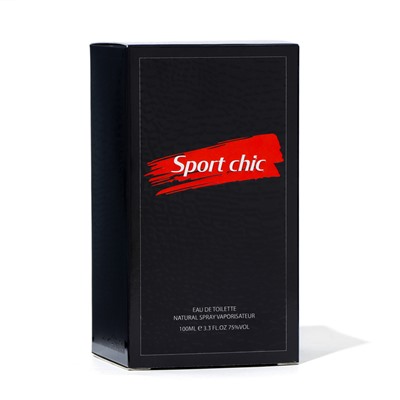 Туалетная вода для мужчин Sport chic, 100 мл