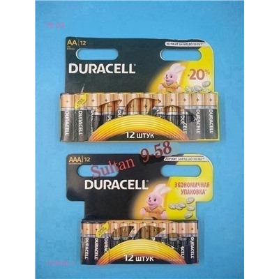 Батарейки Duracell 1726935-1