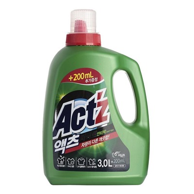 PIGEON Гель для стирки белья антибактериальный / Act'z Perfect Gel Anti Bacterial, 3200 мл