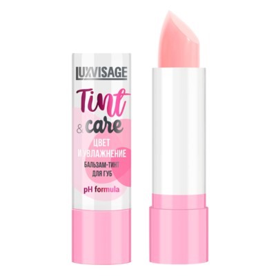 Бальзам-тинт для губ Tint & care pH formula цвет и увлажнение 01 Rose