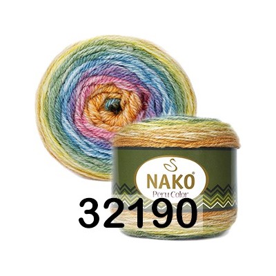 Пряжа Nako Peru Color