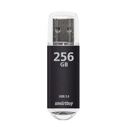 Флэш накопитель USB 256 Гб Smart Buy V-Cut 3.0 (black)