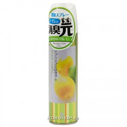Освежитель воздуха для туалета аэрозоль Лимонный Shoshugen Fresh Lemon Kobayashi, Япония, 280 мл Акция