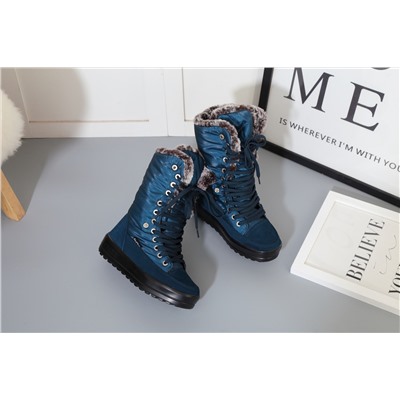 Сапоги женские KB517BL Blau Синий KING BOOTS Германия