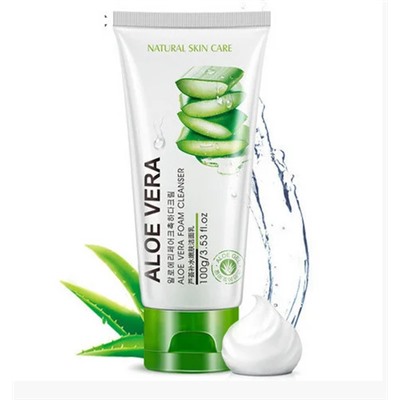 Пенка для умывания Aloe Vera Bioaqua, 100гр.