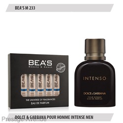 Парфюмерный набор Beas Дольче & Габбана Intense Pour Homme 5x5мл (M 233)