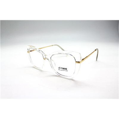 Компьютерные очки c футляром - CLAZIANO 9018 прозрачный белый