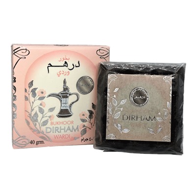 Купить Бахур Ard Al Zaafaran Dirham WARDI / Ард аль Заафаран Дирхам Варди 40 грамм