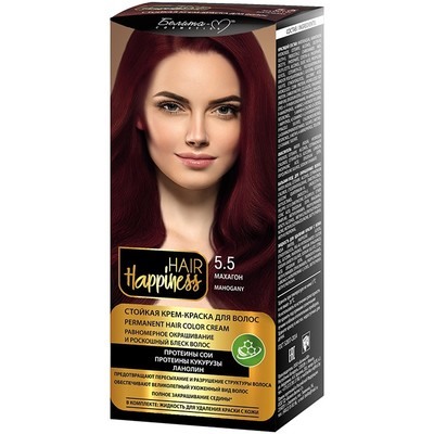 HAIR Happiness краска для волос тон № 5.5 Махагон