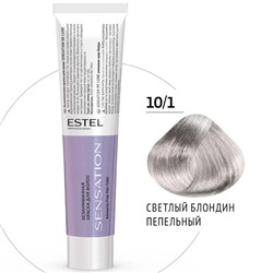 Крем-краска для волос 10/1 Светлый блондин пепельный DeLuxe Sensation ESTEL 60 мл