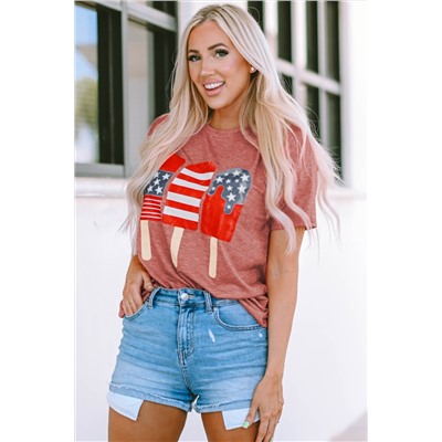 Patriotic Popsicles Short Sleeve Tee