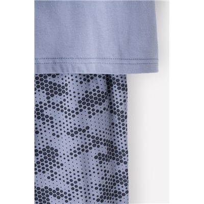 Пижама для мальчика КБ 2814 мокрый асфальт, мозайка