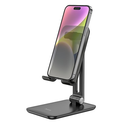 Держатель настольный Hoco HD1 Admire folding tablet desktop stand (black) (215956)