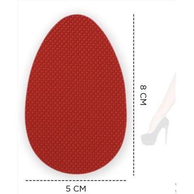 Противоскользящие универсальные наклейки на подошву обуви (1 пара)