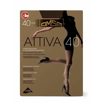 OMS-Attiva 40/7 Колготки OMSA Attiva 40