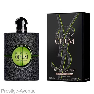 Yves Saint Laurent Black Opium Illicit Green for woman 75 ml