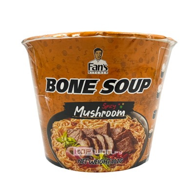 Лапша б/п острые грибы Bone Soup Fan’s Kitchen, Китай, 102 г Акция