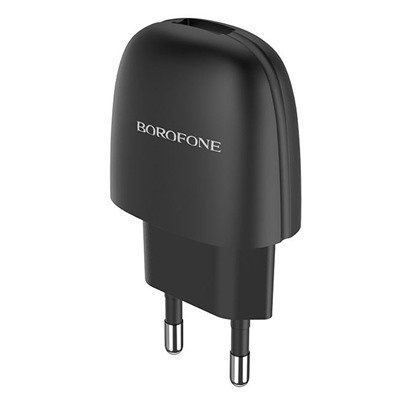 Адаптер Сетевой Borofone BA49A Vast USB 2,1A/10W (black)