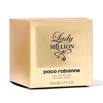 Парфюмерная вода женская Paco Rabanne Lady Million, 50 мл